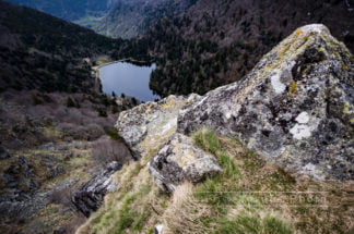 Photographie des Vosges, Lac du Schiessrothried dans le massif du Hohneck