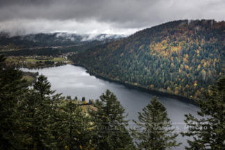 Photographie des Vosges, Couleurs automnales autours du lac de Longemer
