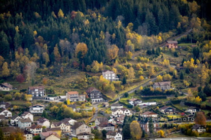 Photographie des Vosges, Coteaux de Gérardmer en automne