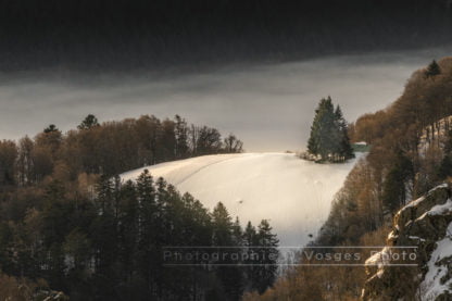 Photographie des Vosges, Chaume du Kerbholz dans le massif du Hohneck